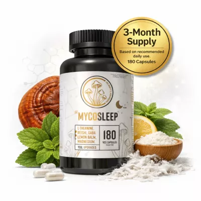 MYCOSLEEP 180's Reishi Mushroom Formula