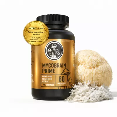 MYCOBRAIN PRIME 60's Lions Mane Mushroom