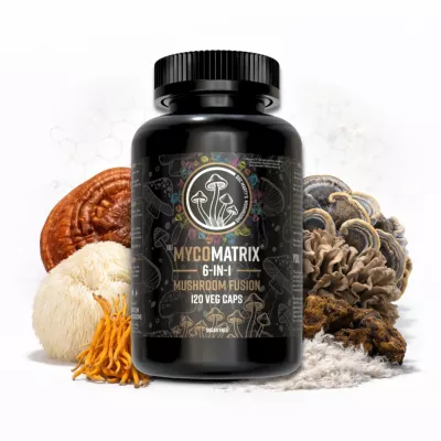 MYCOMATRIX 120's 6-IN-1 Functional Mushrooms