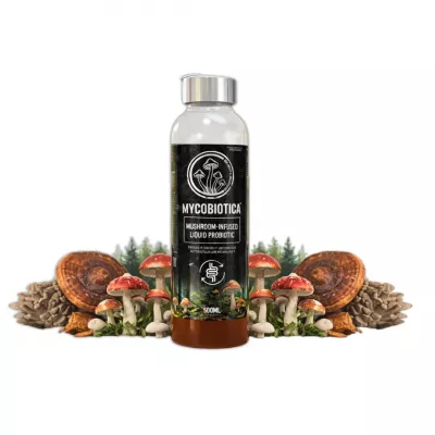 MYCOBIOTICA 500ml Mushroom-Infused Liquid Probiotic
